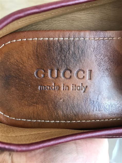 GUCCI 322741 DAMO RED LEATHER HORSE BIT WEB LOGO 